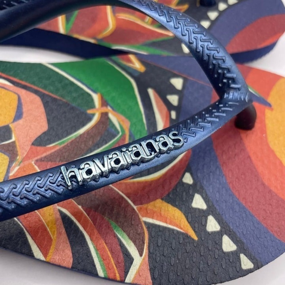 SLPR0048 |W's 7/8 | Havaianas Tropical Aviary Luxe flip flops / sandals - Picture 3 of 7